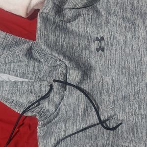 Under armor gray sweater medium